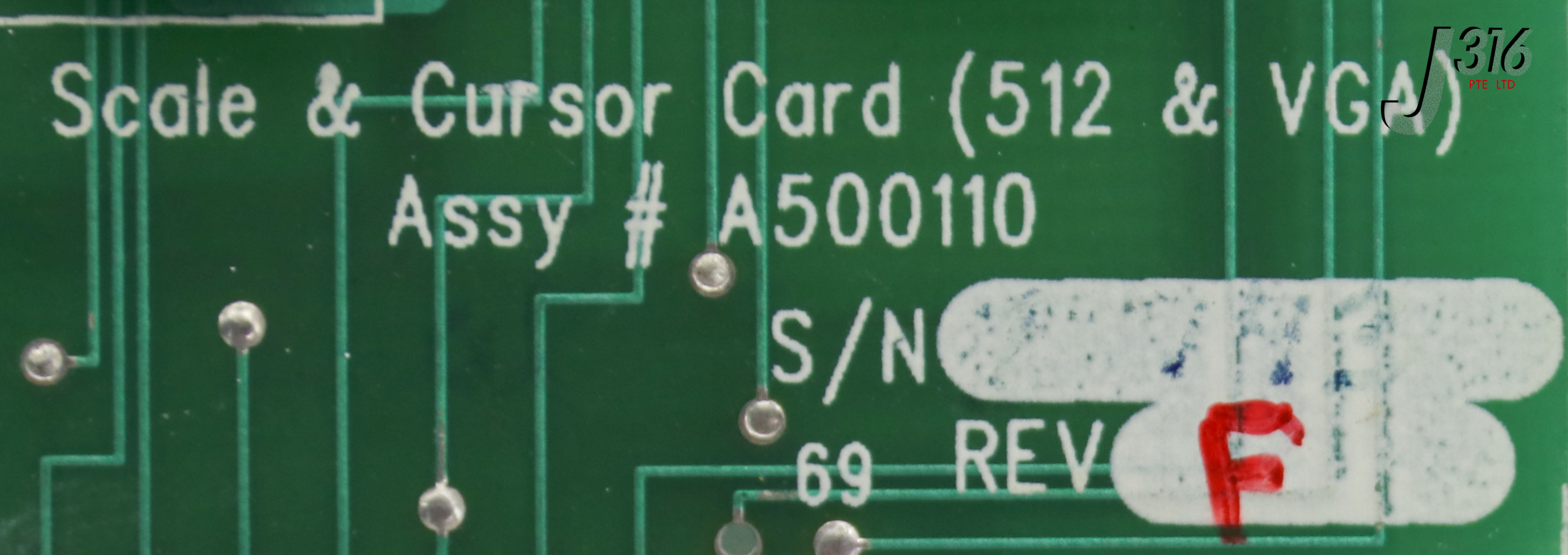 22809 SONOSCAN PCB, SCALE & CURSOR CARD (512 & VGA) A500110 | eBay
